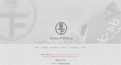 Desktop Screenshot of bedlampublishing.com